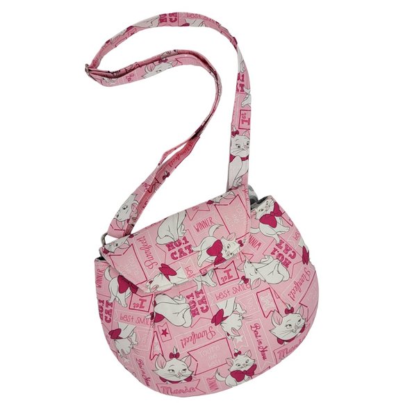 Handmade Custom Purse with Disney Marie Aristocats Fabric - Picture 1 of 10